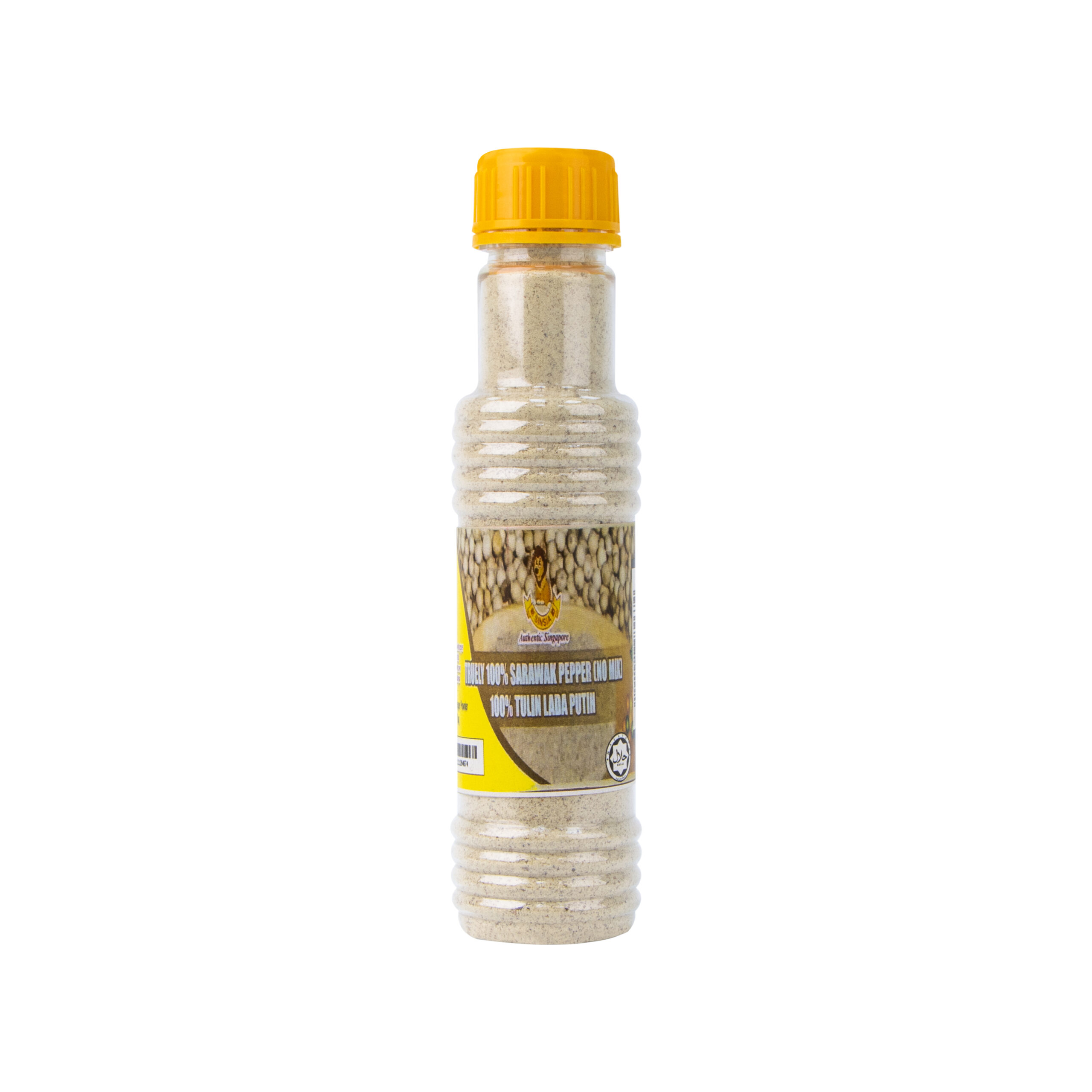 Sarawak White Pepper Powder in pet Bottle