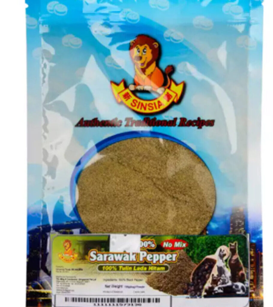 Sarawak Black Pepper Powder 100g in bag 1111111573136